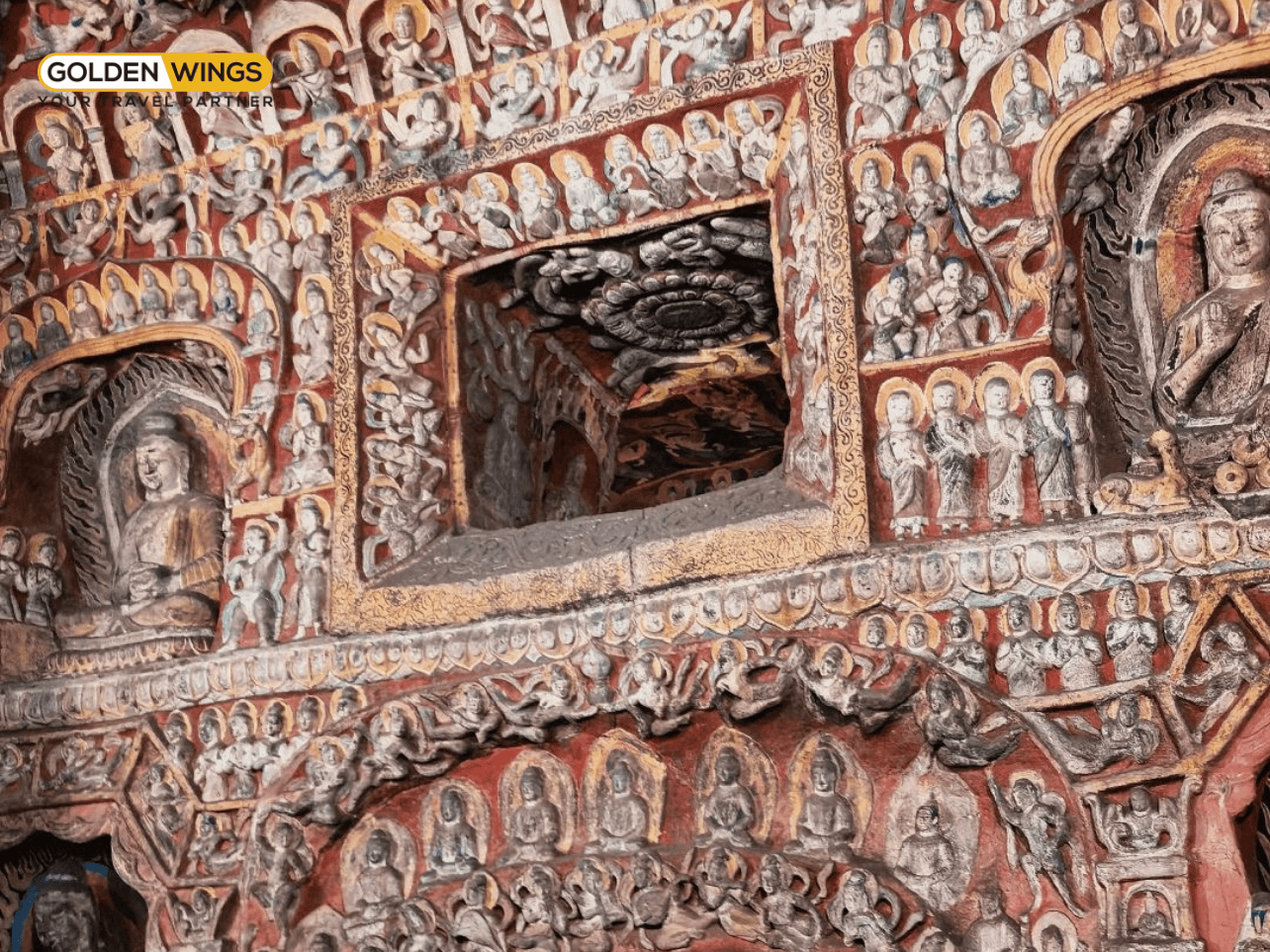 Hang đá Vân Cương: Kiệt tác Phật giáo nghìn năm khắc giữa lòng đá với hơn 50.000 tượng phật Hang đá Vân Cương: Kiệt tác Phật giáo nghìn năm khắc giữa lòng đá với hơn 50.000 tượng phật