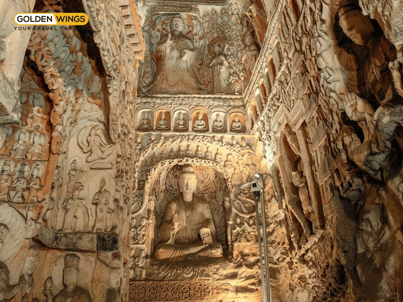 Hang đá Vân Cương: Kiệt tác Phật giáo nghìn năm khắc giữa lòng đá với hơn 50.000 tượng phật Hang đá Vân Cương: Kiệt tác Phật giáo nghìn năm khắc giữa lòng đá với hơn 50.000 tượng phật