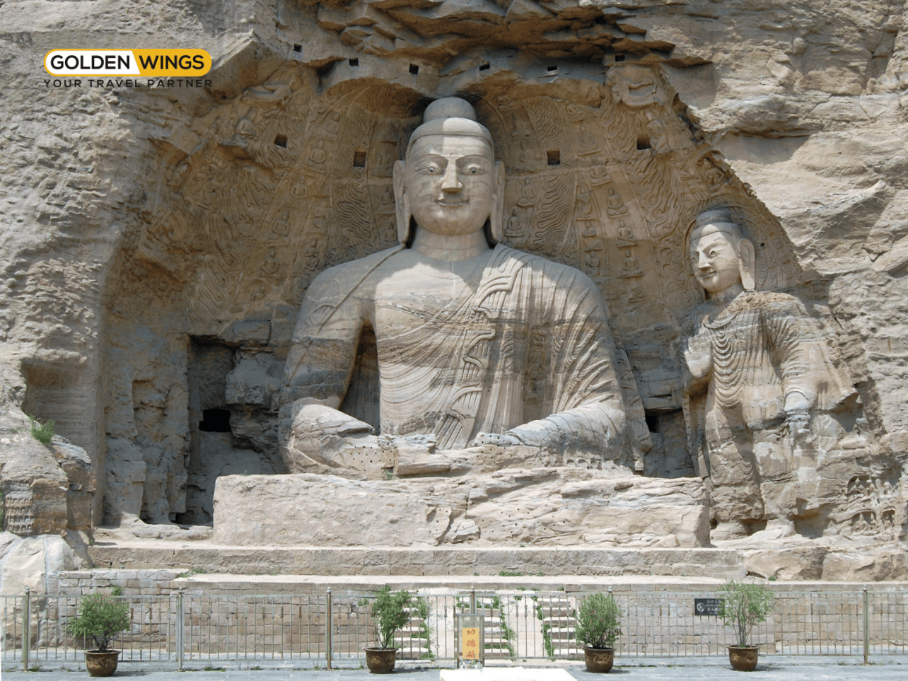 Hang đá Vân Cương: Kiệt tác Phật giáo nghìn năm khắc giữa lòng đá với hơn 50.000 tượng phật Hang đá Vân Cương: Kiệt tác Phật giáo nghìn năm khắc giữa lòng đá với hơn 50.000 tượng phật