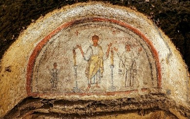 Bích họa cổ tại thành cổ Pompeii, Ý